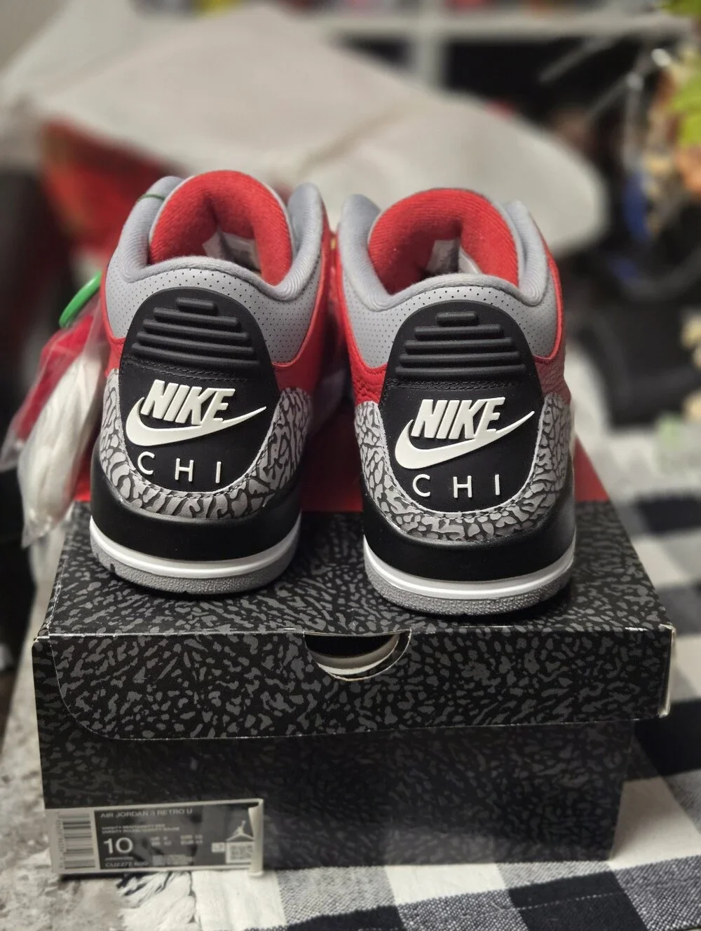 Jordan Retro3 Chicago Exclusive